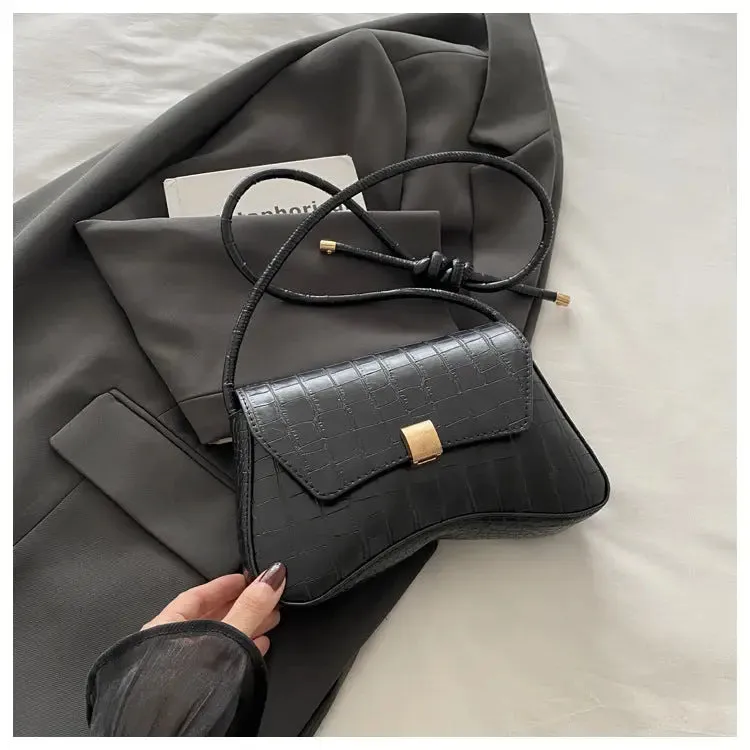 Retro Knot Straps Shoulder Bags
