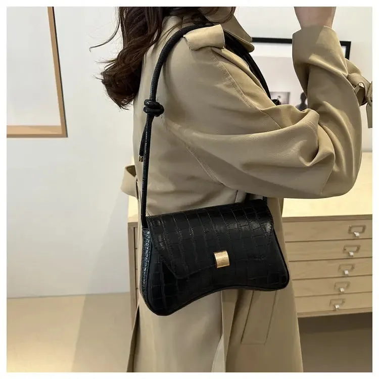 Retro Knot Straps Shoulder Bags