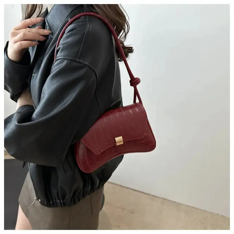 Retro Knot Straps Shoulder Bags