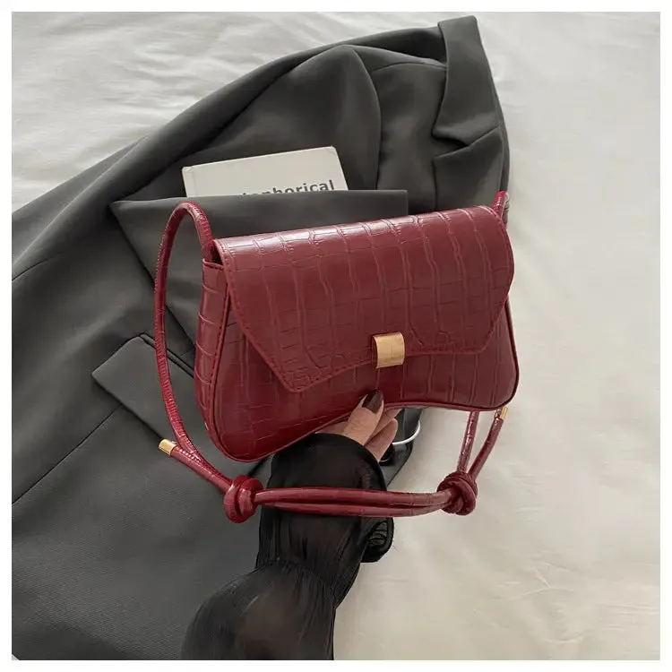 Retro Knot Straps Shoulder Bags