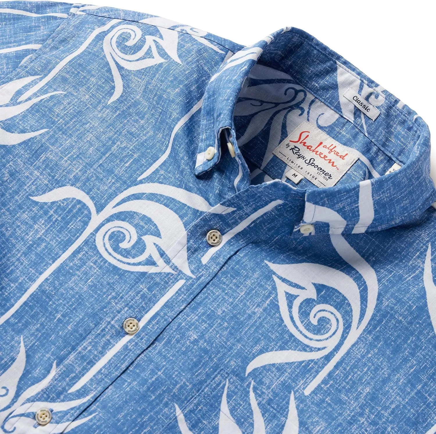 Reyn Spooner Men's Floral Hawaiian Aloha Shirt - Button Front