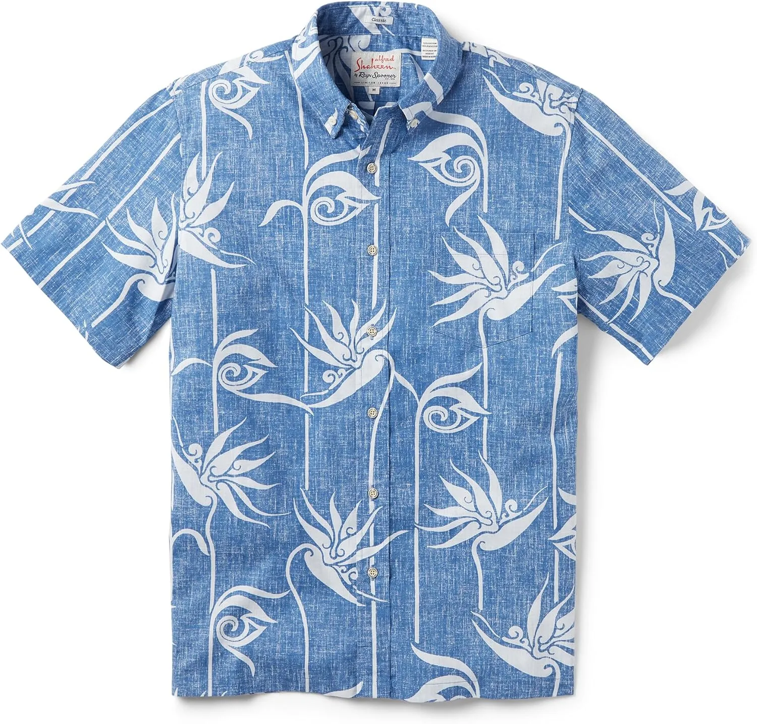 Reyn Spooner Men's Floral Hawaiian Aloha Shirt - Button Front