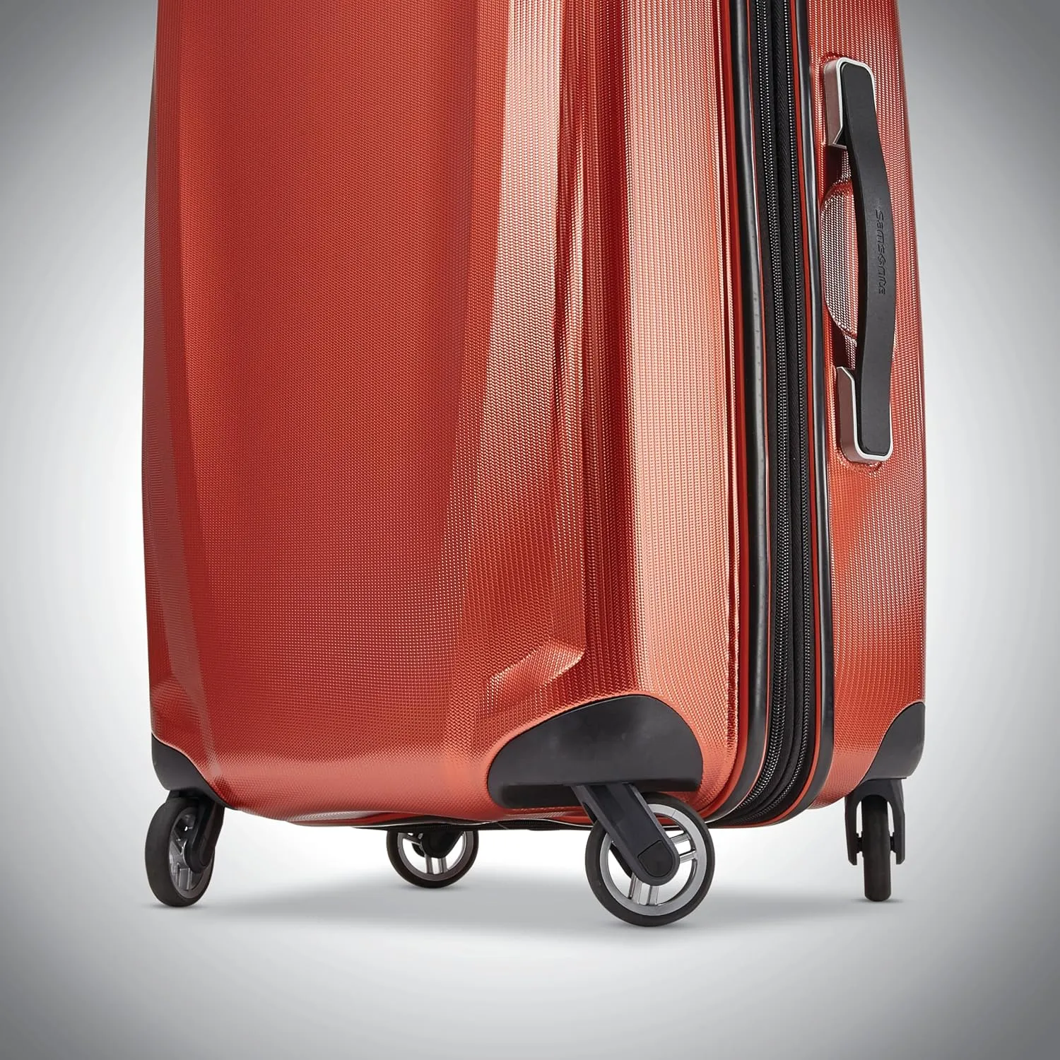 Samsonite Winfield 3 DLX Hardside Expandable Luggage with Spinners, Burnt Orange, 2-Piece Set (20/25)