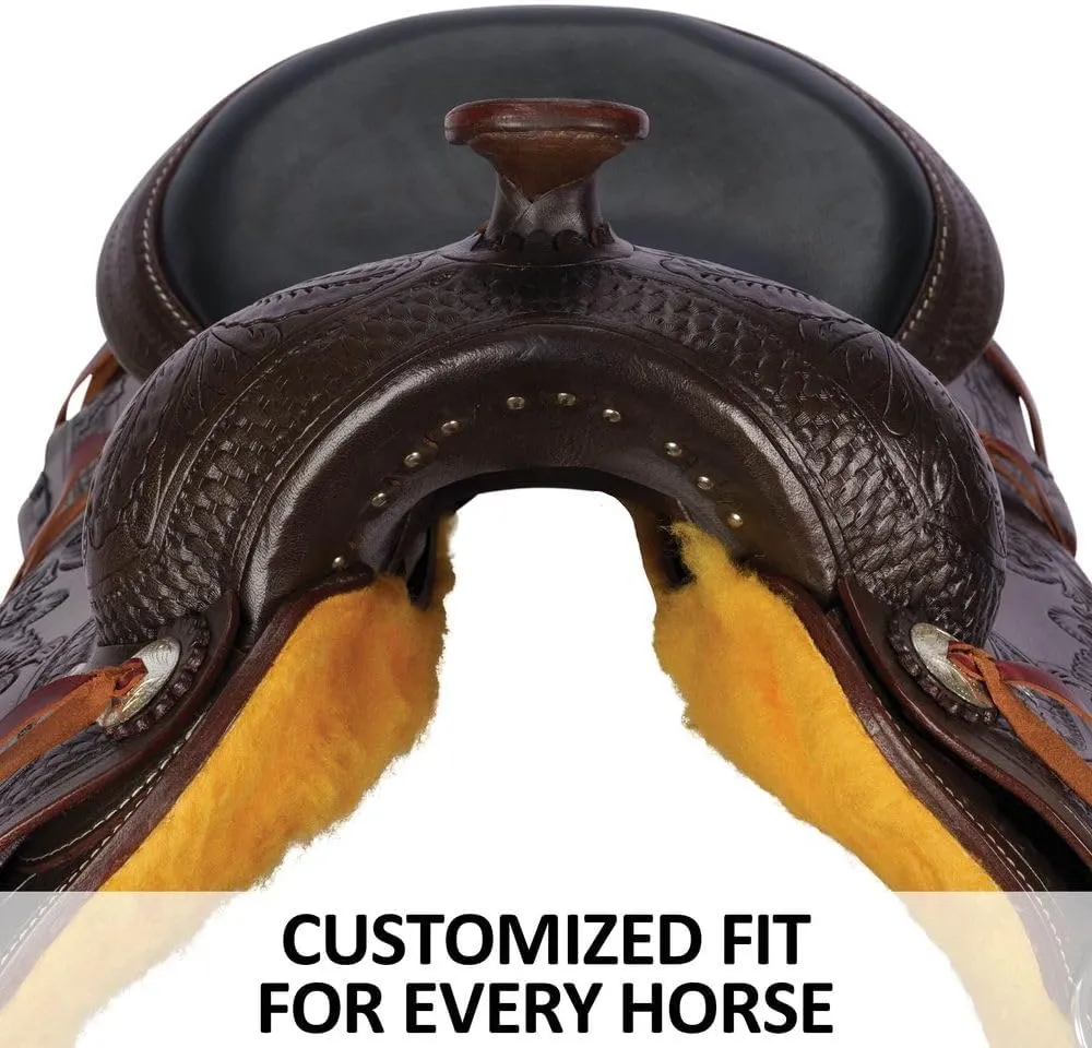 Schneiders Apache II Trail Saddle | Artisan-Crafted Comfort for Every Horse Ride | Color Dark Oil