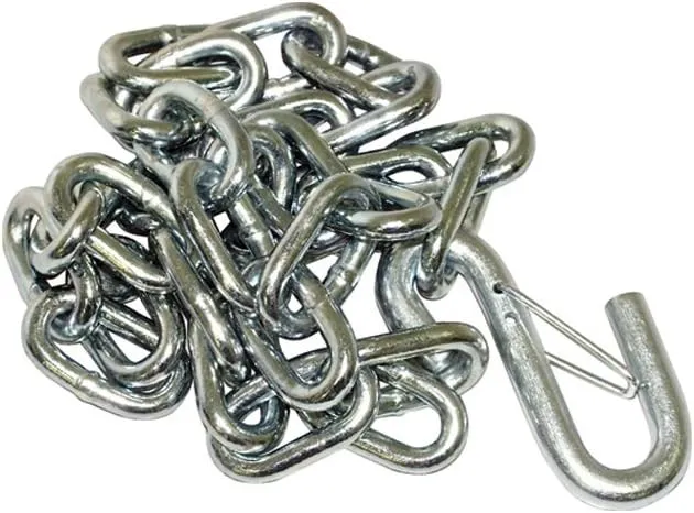 SeaSense ZINC Class 3 Trailer Safety Chain (Pair), 27"
