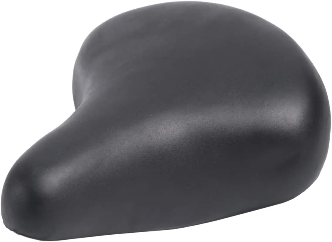 Seat Saddle Gel Seat for Comfy Bike Pad Bicycle Extra Wide Bike Seat Cover Bike Air Pump Comfortable Seat Extra Wide Seat Noseless Bike Seat Bike Seat Clamp Saddle for Bike Black