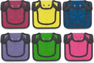 Set of 6 Chicken Saddle, Hen Saddles with Elastic Adjustable Strap, Outdoor Chicken Aprons Clothes, Birds Feather Protector for Back, Hens Poultry Accessories, Suit Small Medium Large Hens