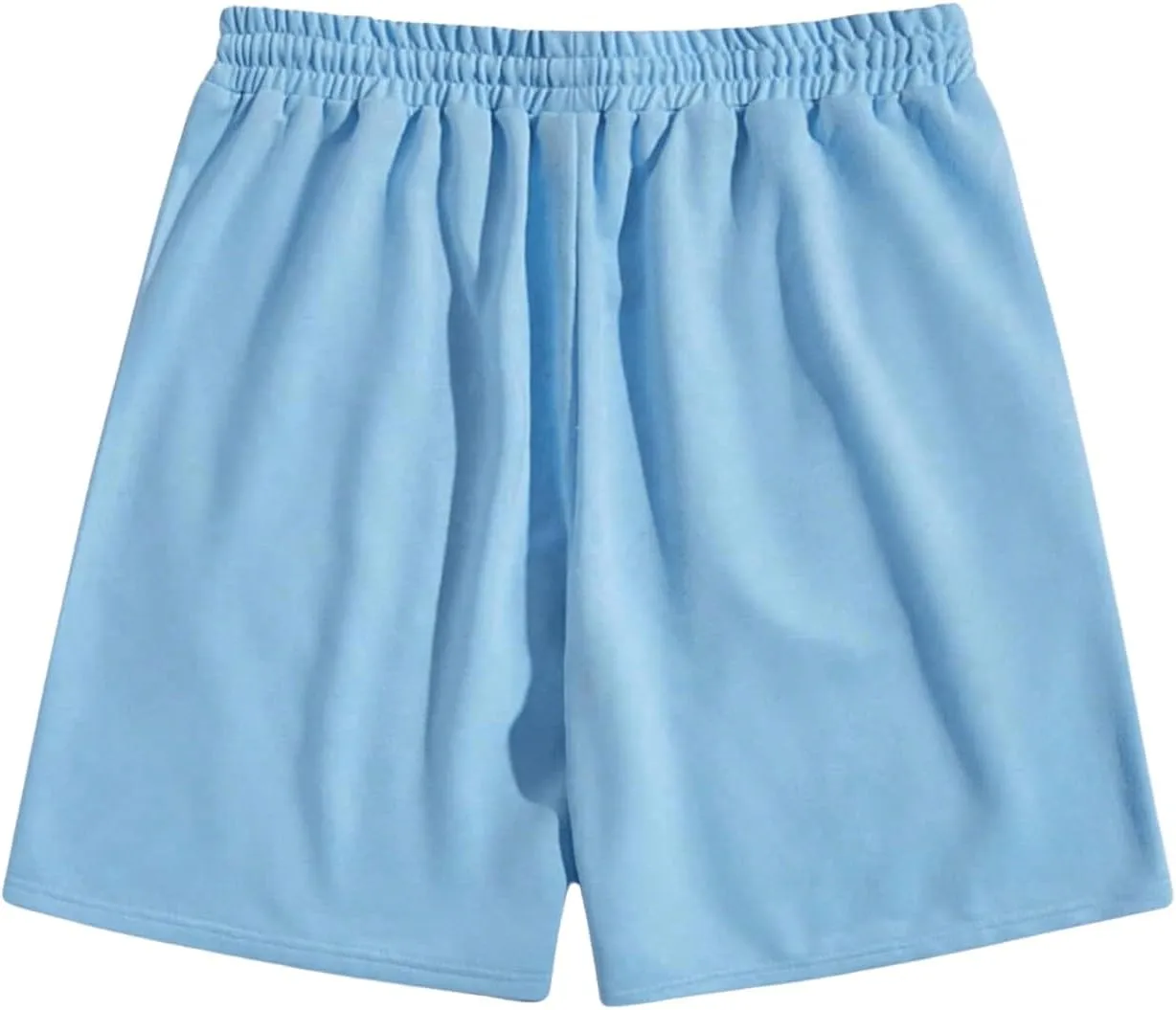 SHENHE Men's Graphics Shorts Drawstring Waist Print Workout Track Streetwear Shorts with Pocket