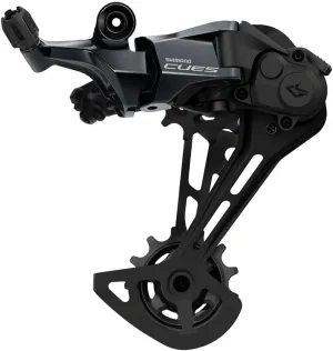 Shimano CUES RD-U8000-GS Rear Derailleur - 11-Speed, Shadow Plus Design, Direct Attach, Medium Cage, Black