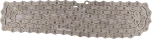SHIMANO Unisex_Adult Cadena 126e Road/Mt Ql XT/ULTEGRA HG701 11V 166 Chain Link Silver, Beige (Natural)