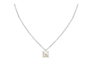 Shine Bright Mini Pearl Necklace Silver