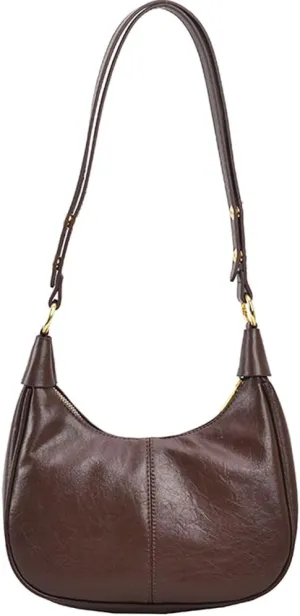 Shoulder Bag for Women Trendy Small Leather Hobo Bags Crossbody Purse Clutch Saddle Bag