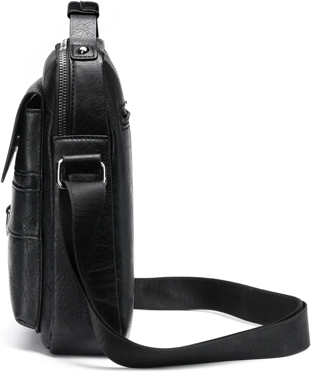 Shoulder Leather Bag Messenger Pack for Men Travel Business Work Casual Day CrossBody Handbag Bag Men's Gift