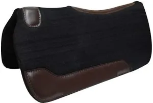 Showman Pony 24" x 24" Black Felt Saddle Pad