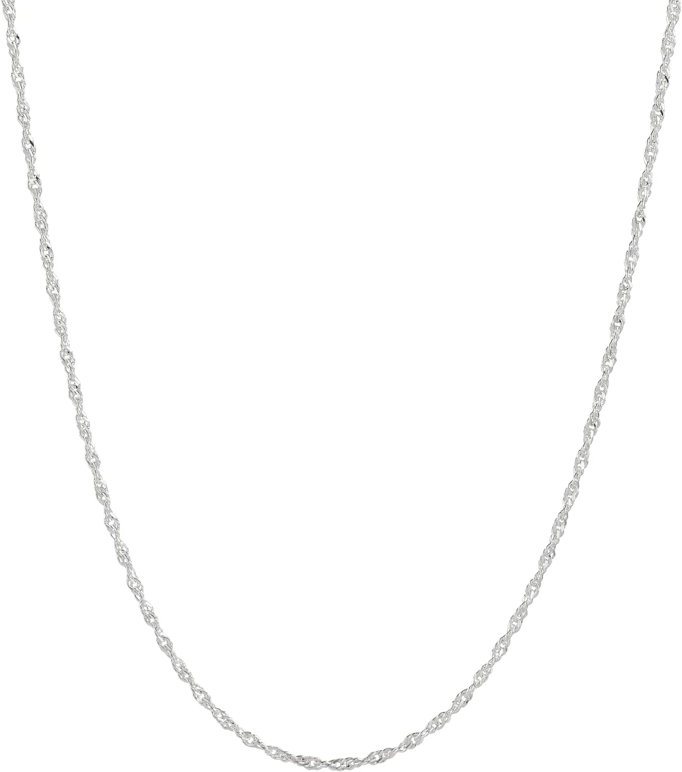 Silpada 'Chain of Dreams' Chain Necklace in Sterling Silver, 16"   2"   2"