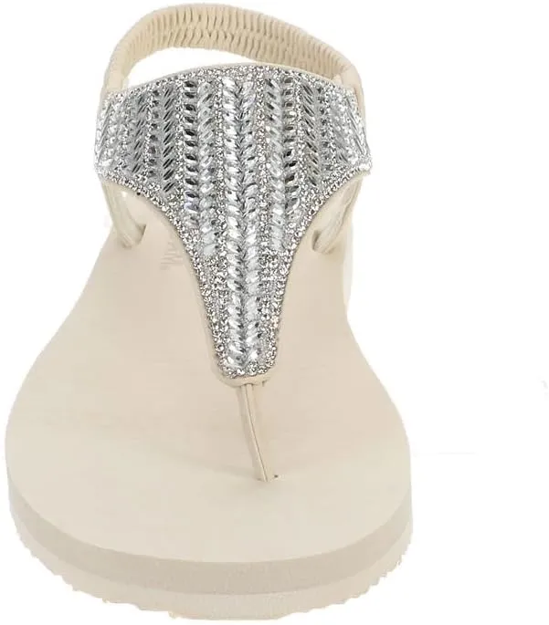 Skechers Women's Mediation-Glamorous Muse Flip-Flop