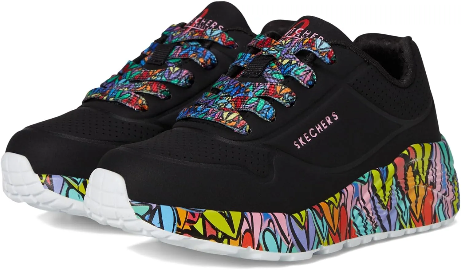 Skechers Women's Uno Lite 314088l (Little Big Kid) Sneaker