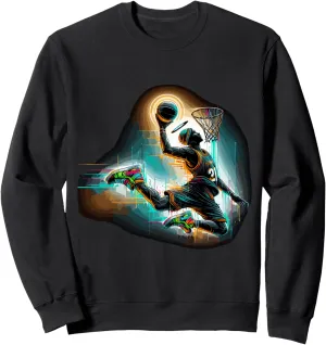 Slam Dunk Savior - Jesus Graffiti Art Sweatshirt
