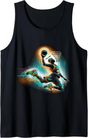 Slam Dunk Savior - Jesus Graffiti Art Tank Top