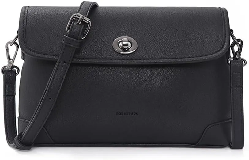 Small Crossbody Bags for Women, Leather Cell Phone Purse, Retro Travel Purse with Adjustable Strap