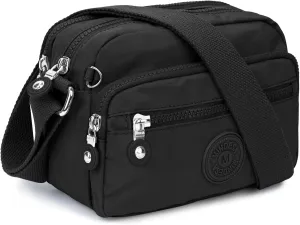 Small Crossbody Bags for Women Nylon Waterproof Lightweight Crossbody Purse Casual Fashion Shoulder Bag Handbags