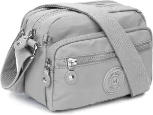 Small Crossbody Bags for Women Nylon Waterproof Lightweight Crossbody Purse Casual Fashion Shoulder Bag Handbags
