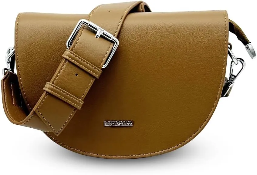 Small Crossbody Bags for Women Trendy Sleek Design Handbags Quality Leather Flap Zipper Closure Adjustable Strap