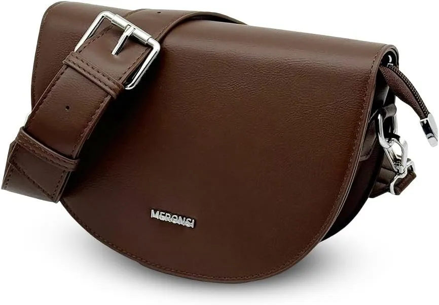 Small Crossbody Bags for Women Trendy Sleek Design Handbags Quality Leather Flap Zipper Closure Adjustable Strap