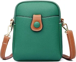 Small Leather Crossbody Bag for Women - Phone Purse and Cross Body Bag