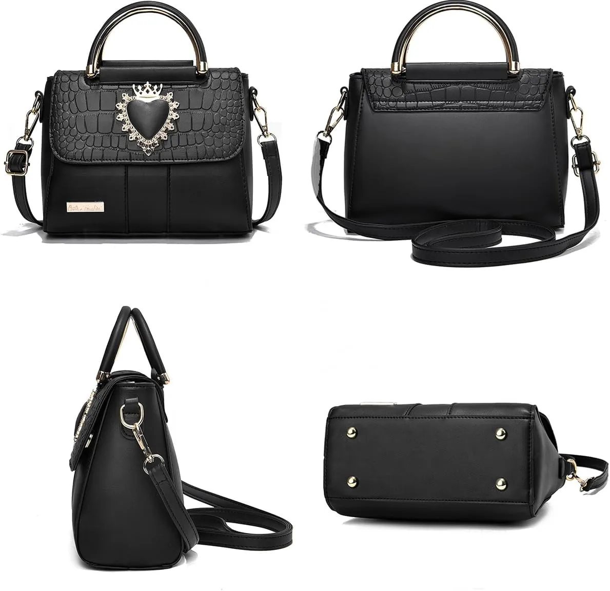 Small Purses for Women,Mini Satchel Crossbody Bag,Women's Elegant Top-Handle Handbags