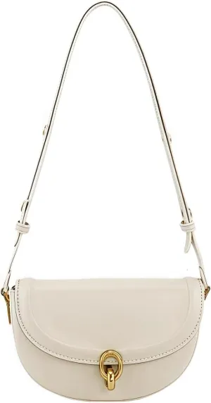 Small Saddle Bag for Women, Vintage Leather Crossbody Handbags, Mini Flap Satchel Purse
