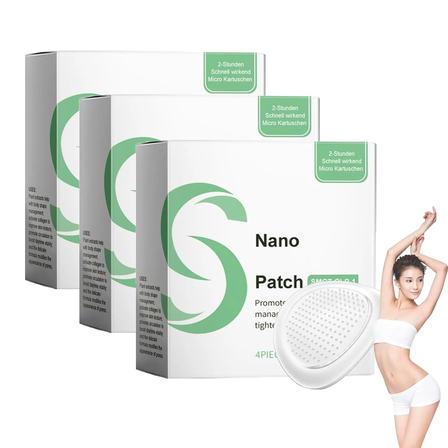 SMGT-GLP-1 Nano Patch, Body Care Patch Gentle Soothing Massage，firming skin (3)