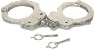 Smith & Wesson 350103 100 Handcuffs Standard Size, Nickel