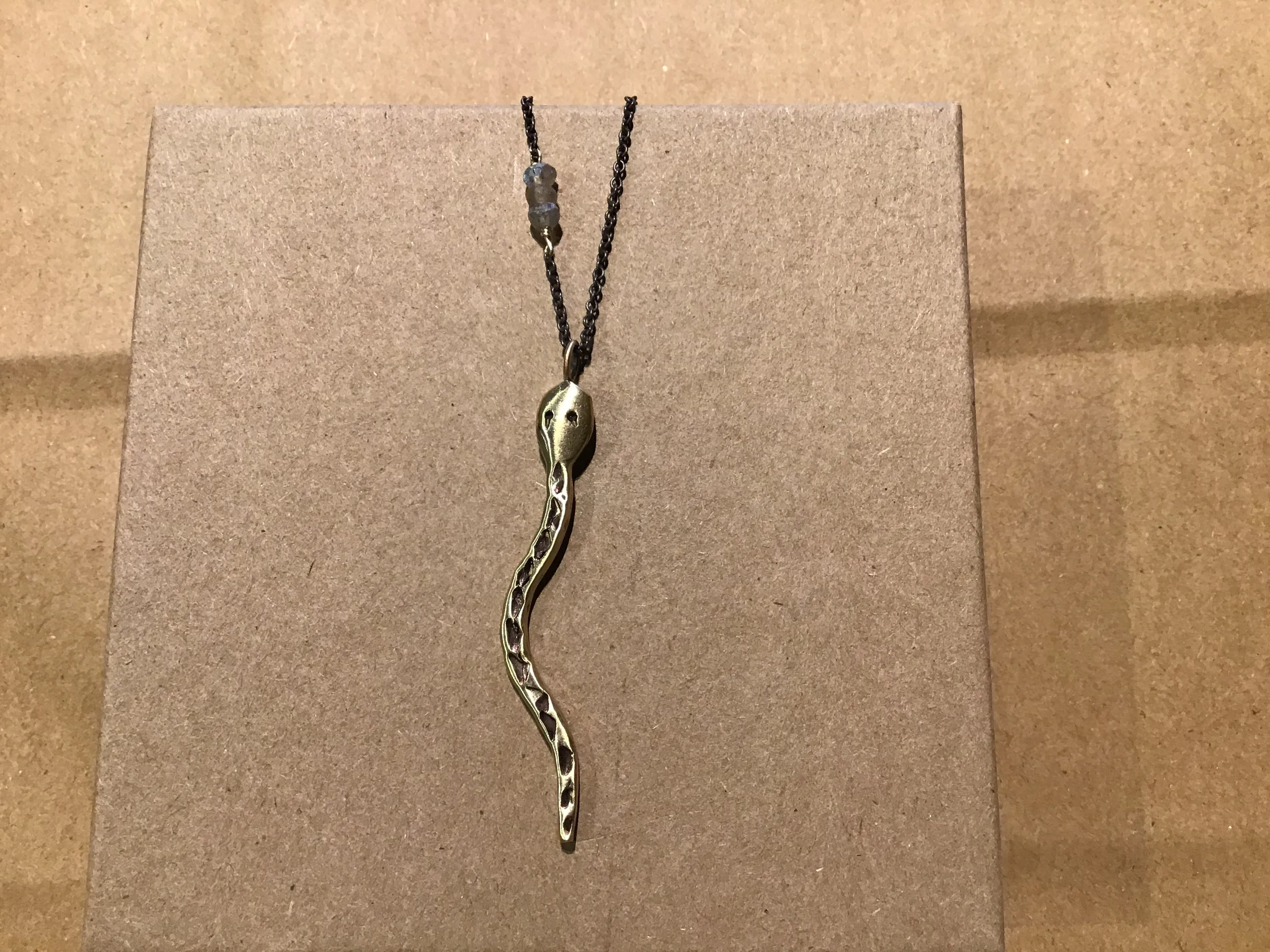 Snake Necklace on Chain