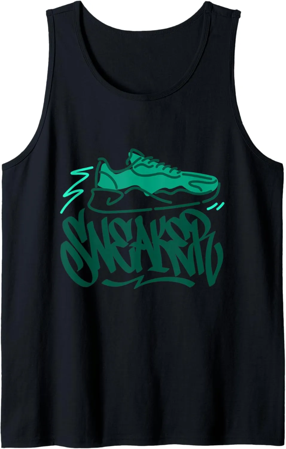 Sneaker Graffiti Artist Street Art Graffiti Tag Urban Tank Top