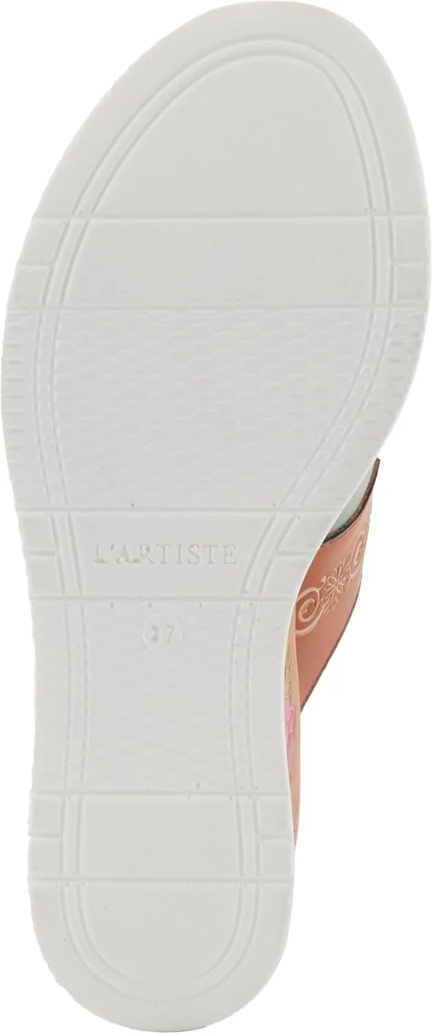 Spring Step L'Artiste Women's CALIGAL Hand-Painted Lightweight Platform Wedges