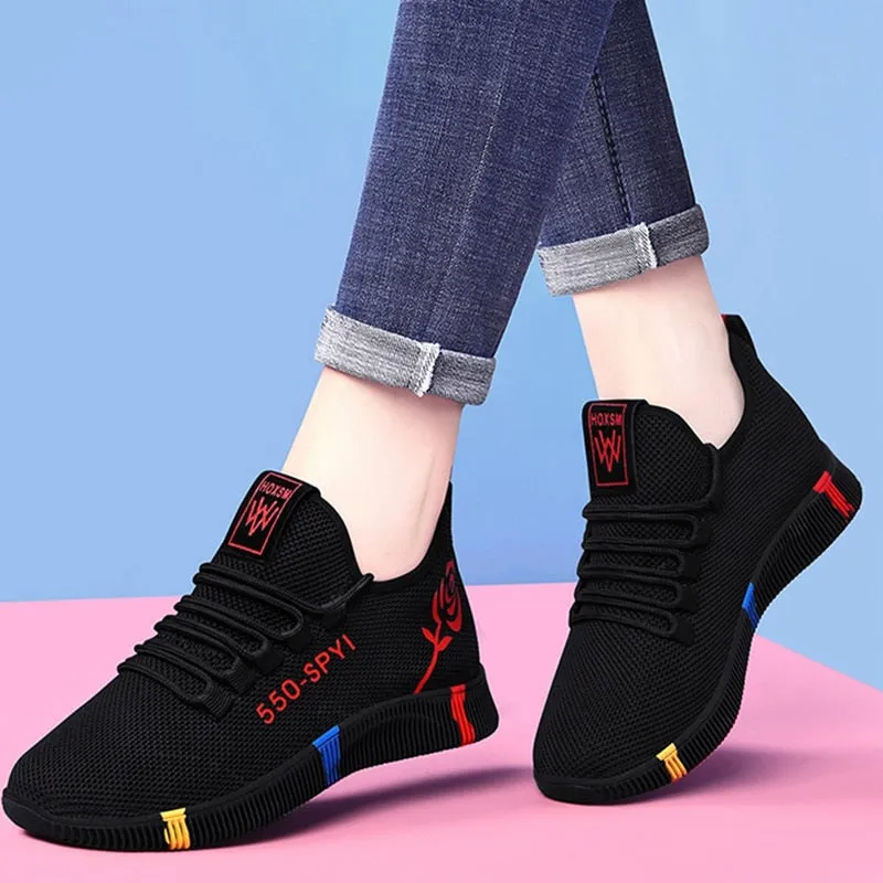 Spring Women Casual Shoes Breathable