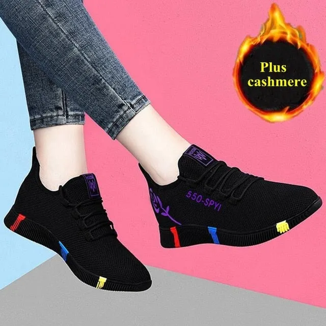 Spring Women Casual Shoes Breathable