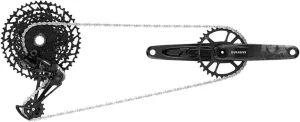 SRAM NX Eagle Groupset: 170mm 32 Tooth DUB Boost Crank, Rear Derailleur, 11-50 12-Speed Cassette, Trigger Shifter, and Chain