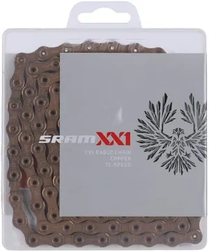 Sram PC X01 Eagle Hollow Pin 126 Links Power Lock 12-Speed Chain - Black/Black