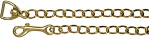 Stud Chain Nickel Plated Swivel Eye Durable Training Chain Horses 30"