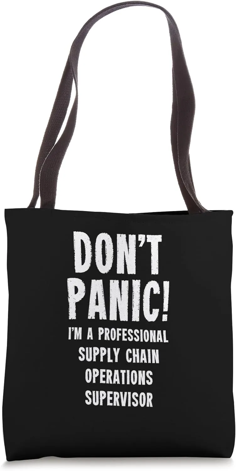 Supply Chain Operations Supervisor Tote Bag
