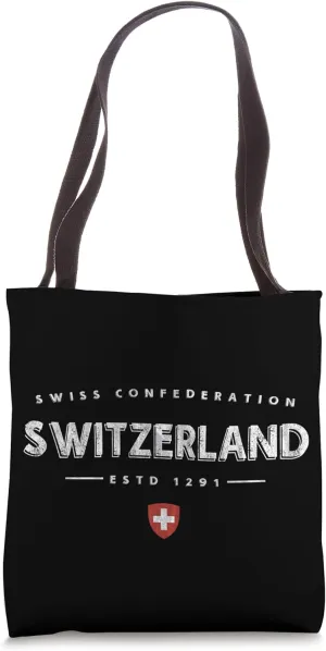 Switzerland Logo - Switzerland Tote Bag