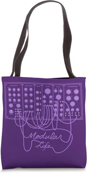 Synthesizer eurorack modular Synth Tote Bag