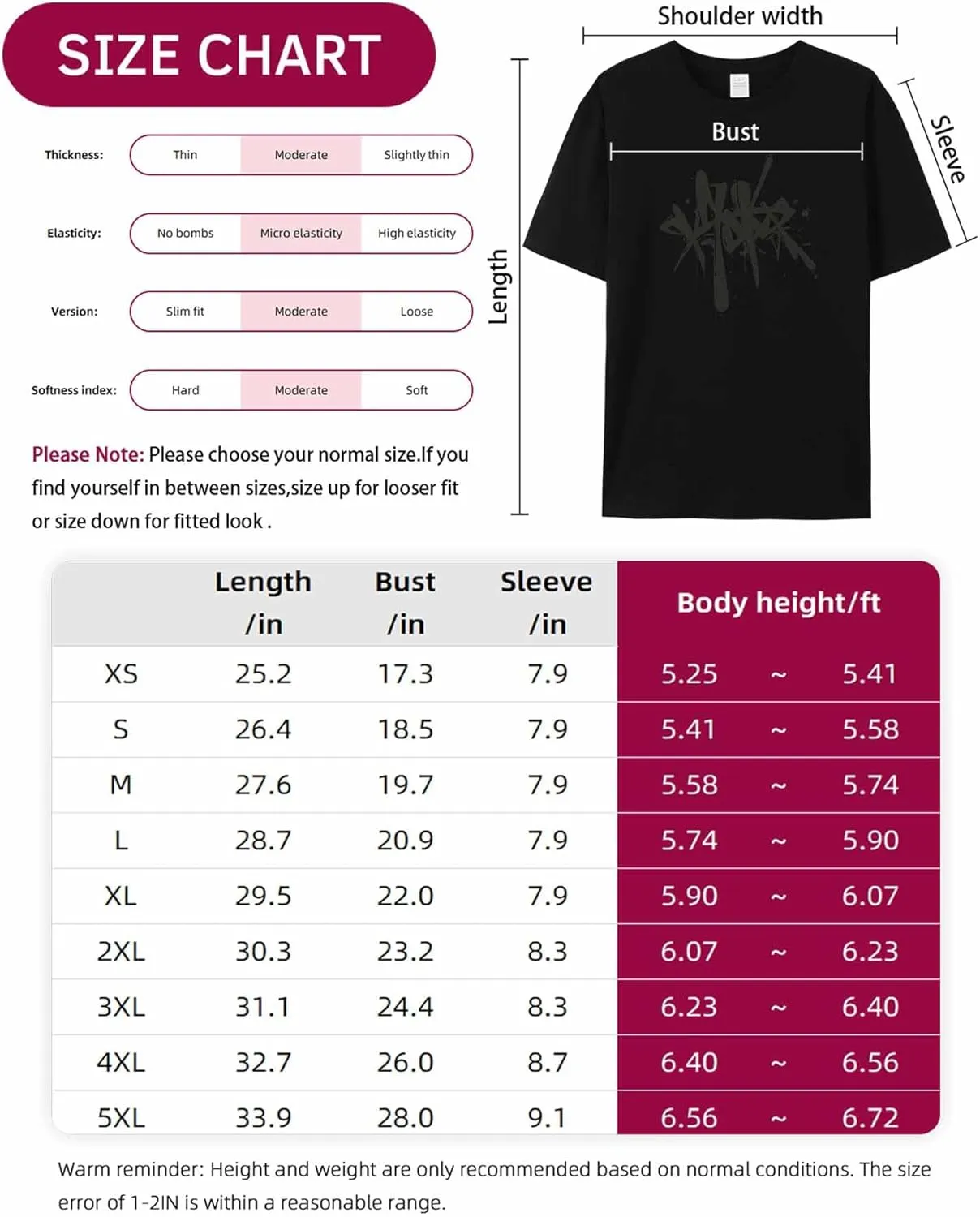 T-Shirts for Women Abstract Hand-Painted Graffiti Women's Tops Crew Neck Short Sleeve Tees