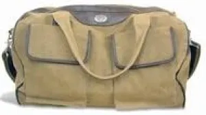 Texas Duffel Bag Waxed Canvas- 21 x 15 x 12