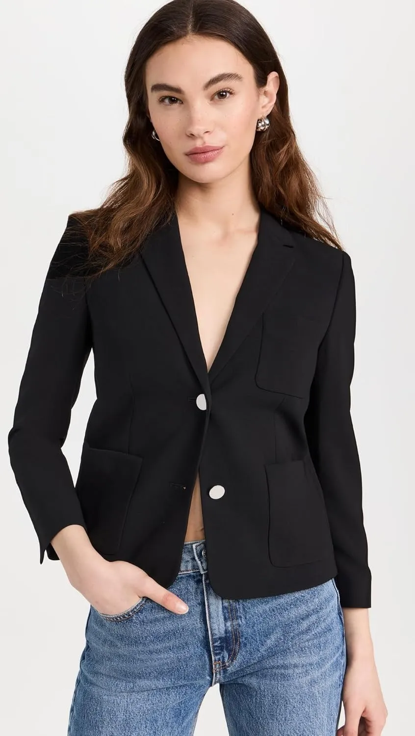 Theory Women's Shrunken Patch Pocket Jacket