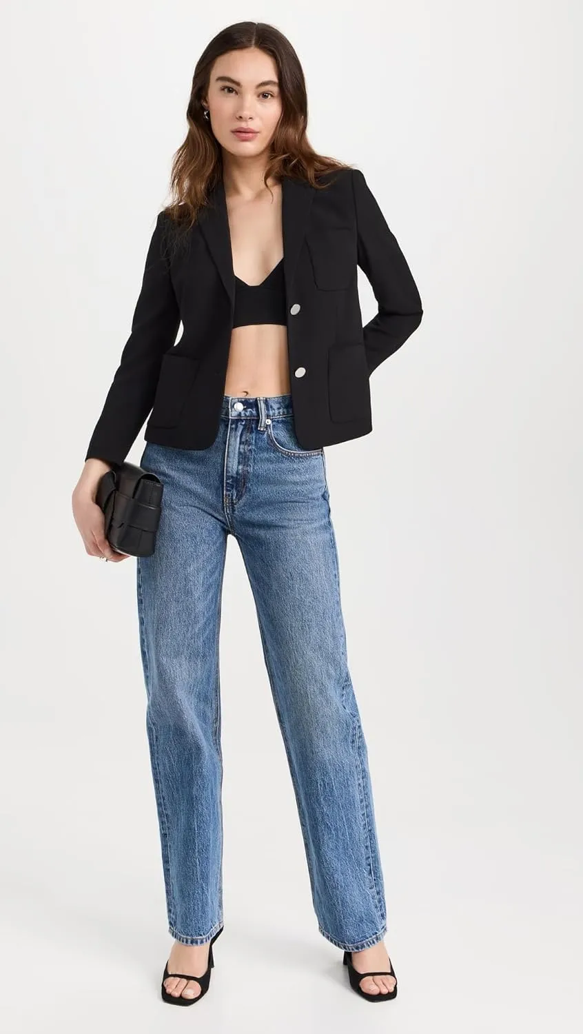 Theory Women's Shrunken Patch Pocket Jacket