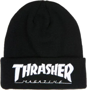 Thrasher Patch Beanie Black OneSize