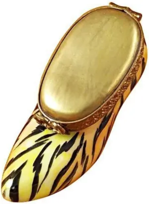 Tiger Shoe Limoges Box